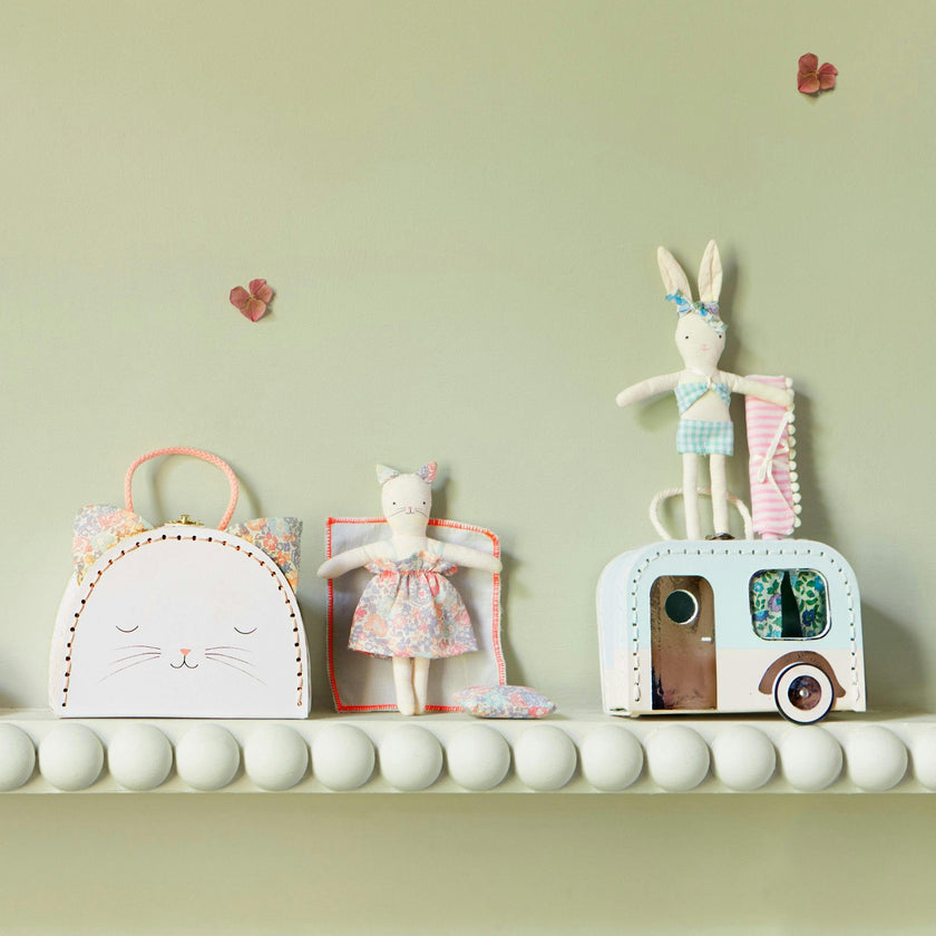 Caravan Mini Suitcase Doll