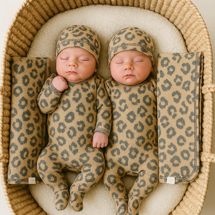 Brushed Hacci Animal Newborn Essentials Set