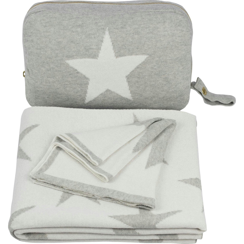 Stars Baby Blanket Set