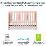 Colby 4-in-1 Low-profile Convertible Crib
