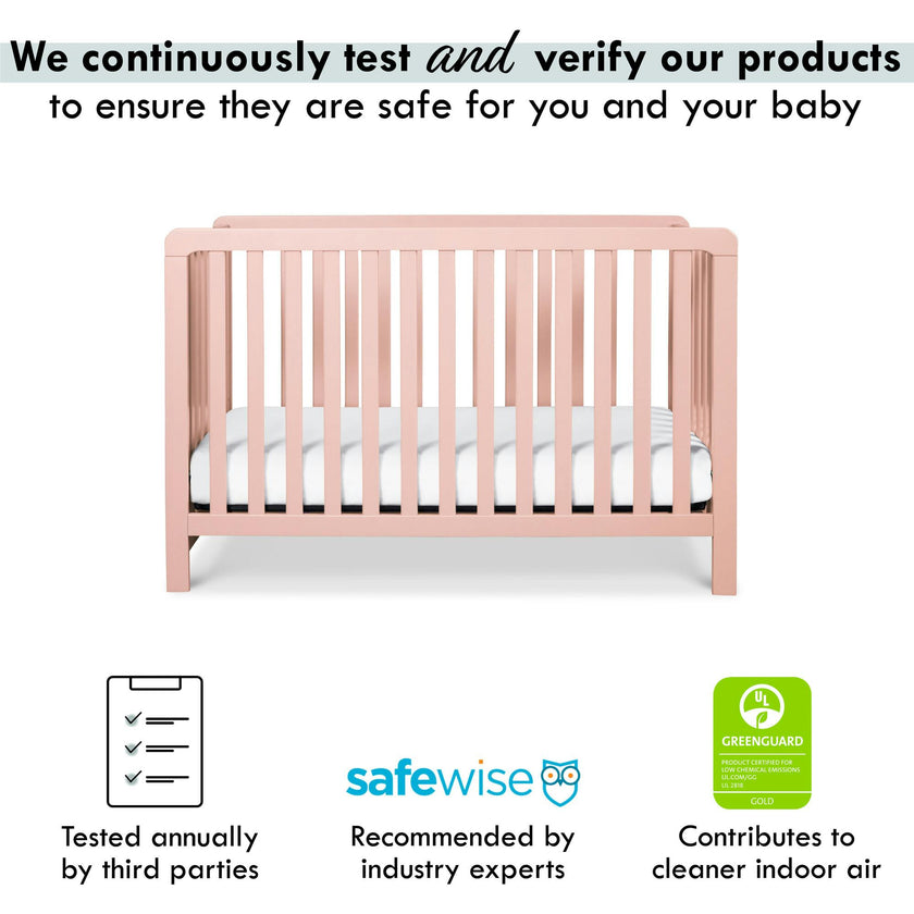 Colby 4-in-1 Low-profile Convertible Crib