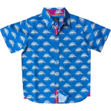 Dinos Blue Short Sleeve Shirt