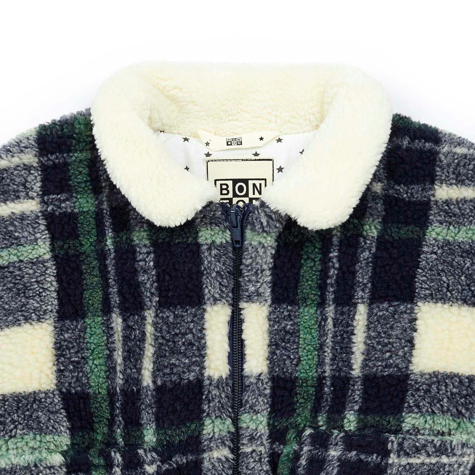 Fritz Plaid Bomber Jacket