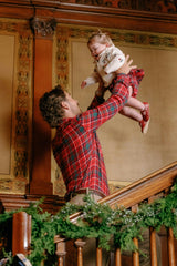 Mens John Shirt in Christmas Cheer Plaid