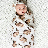 Owl Bamboo Muslin Swaddle Blanket