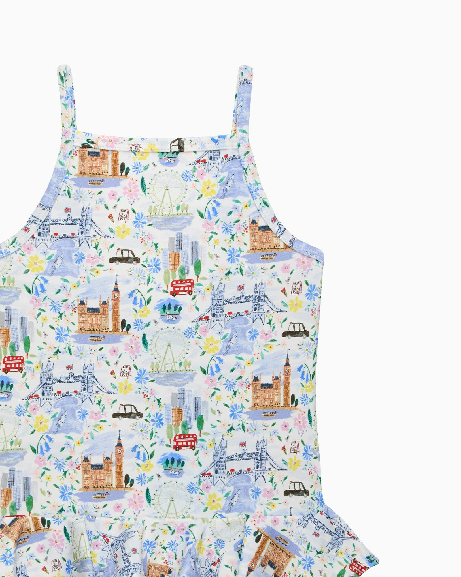London Peplum Swimsuit