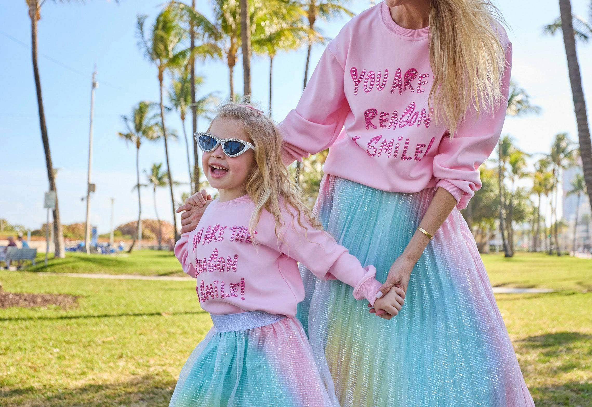Women's You are the reason I smile Sweatshirt