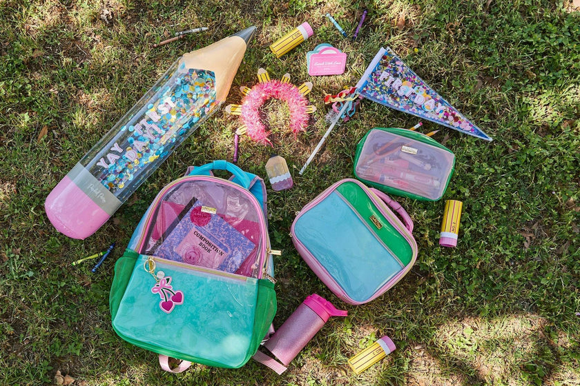 Colorblock Multicolor Insulated Lunchbox