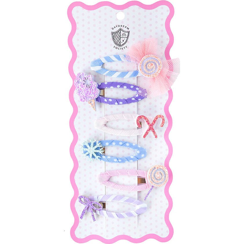 Sugarplum Hair Clip Set