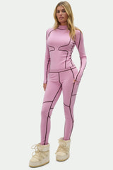 Hallie Midweight Merino Legging Amethyst