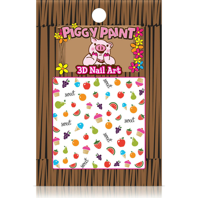 3-D Sweetie Nail Art