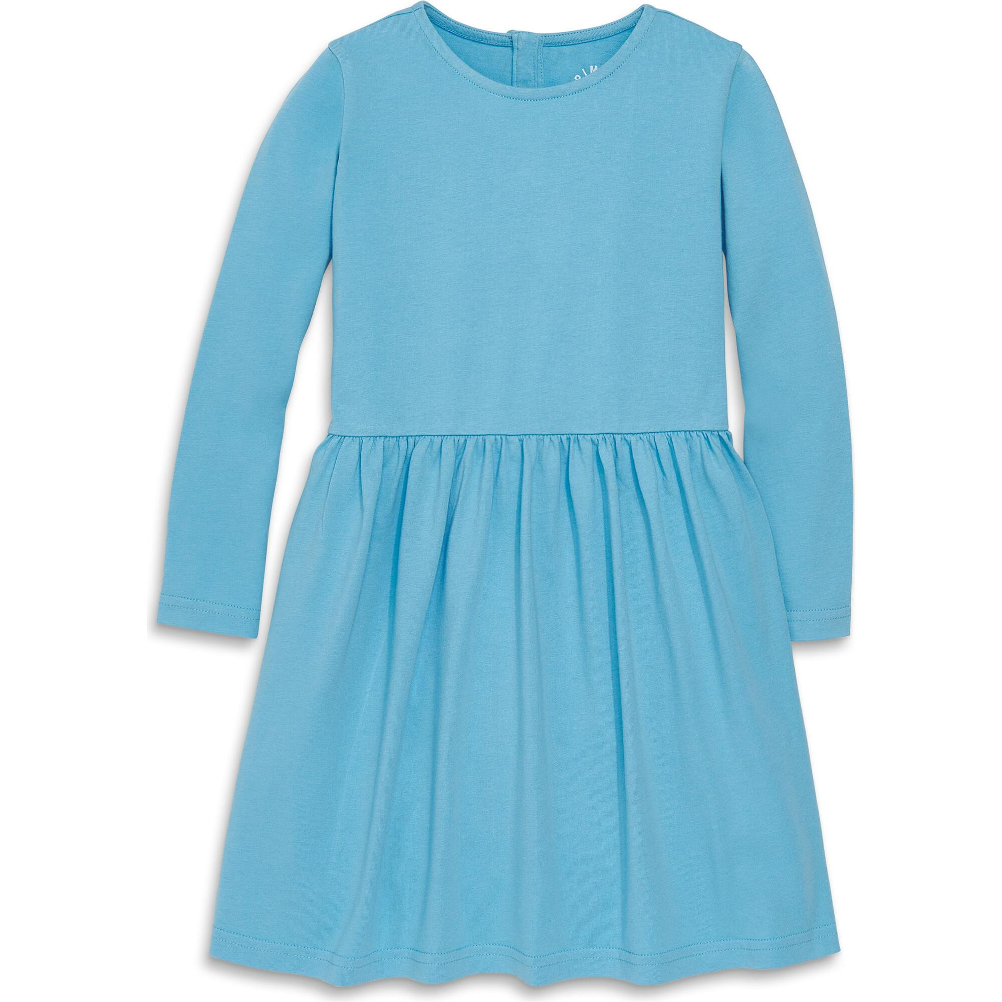 Kids long sleeve perfect pocket dress