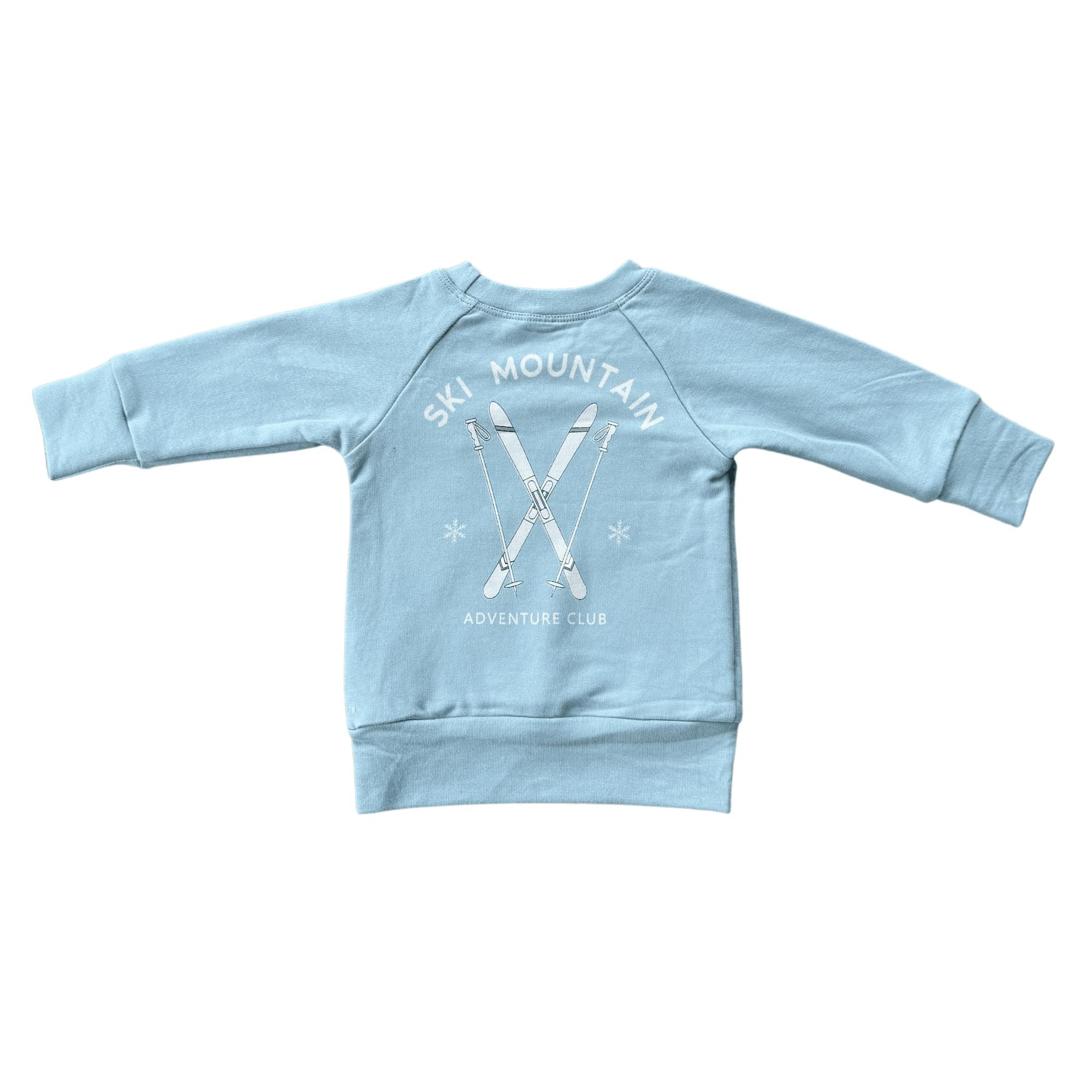 Boys Raglan Sweatshirt in Ski Mountain