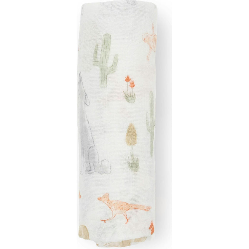 Cotton Muslin Swaddle Blanket - Desert Night