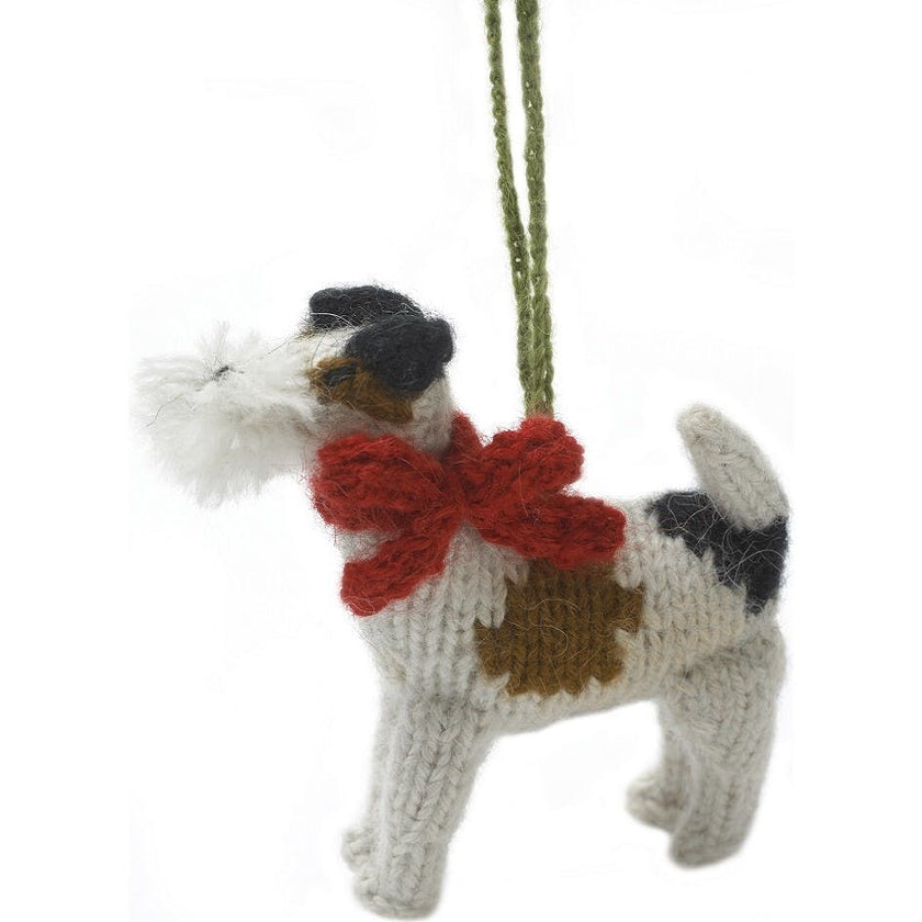 Hand Knit Christmas Ornament