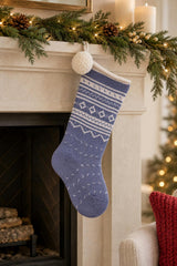Nordic Roll-Cuff Stocking