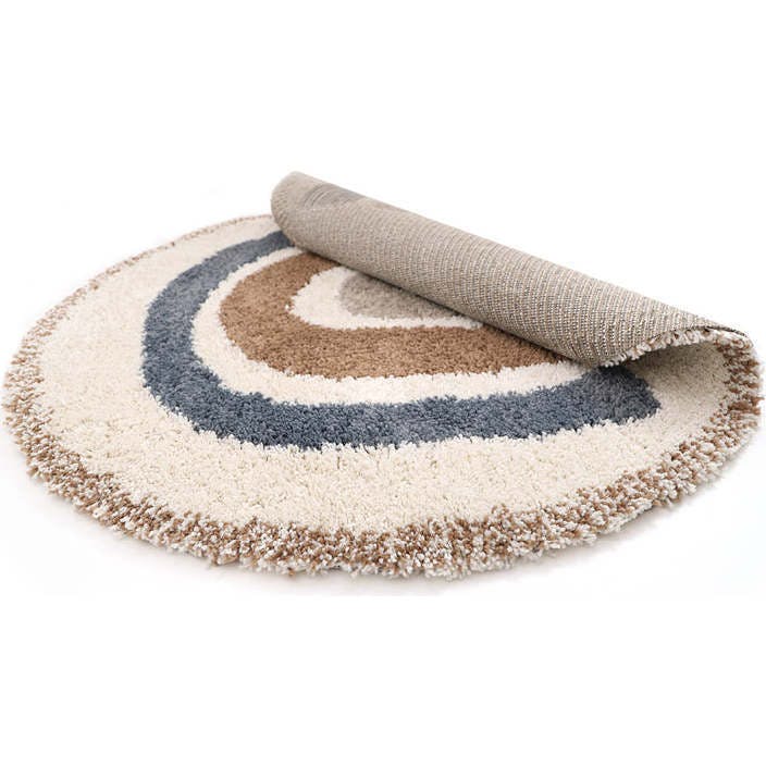 Bohemian Rainbow Round Rug
