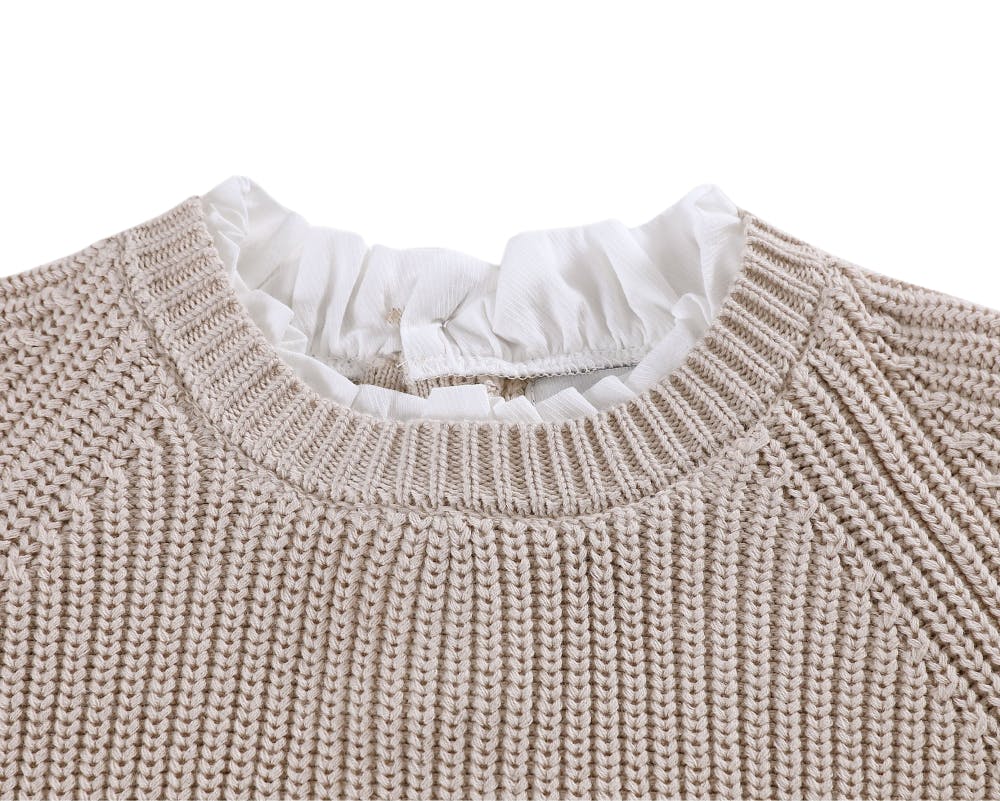 Flossy Sweater | Soft Sand