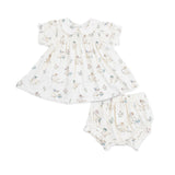 Flower Ducklings - Smocked Dress Set