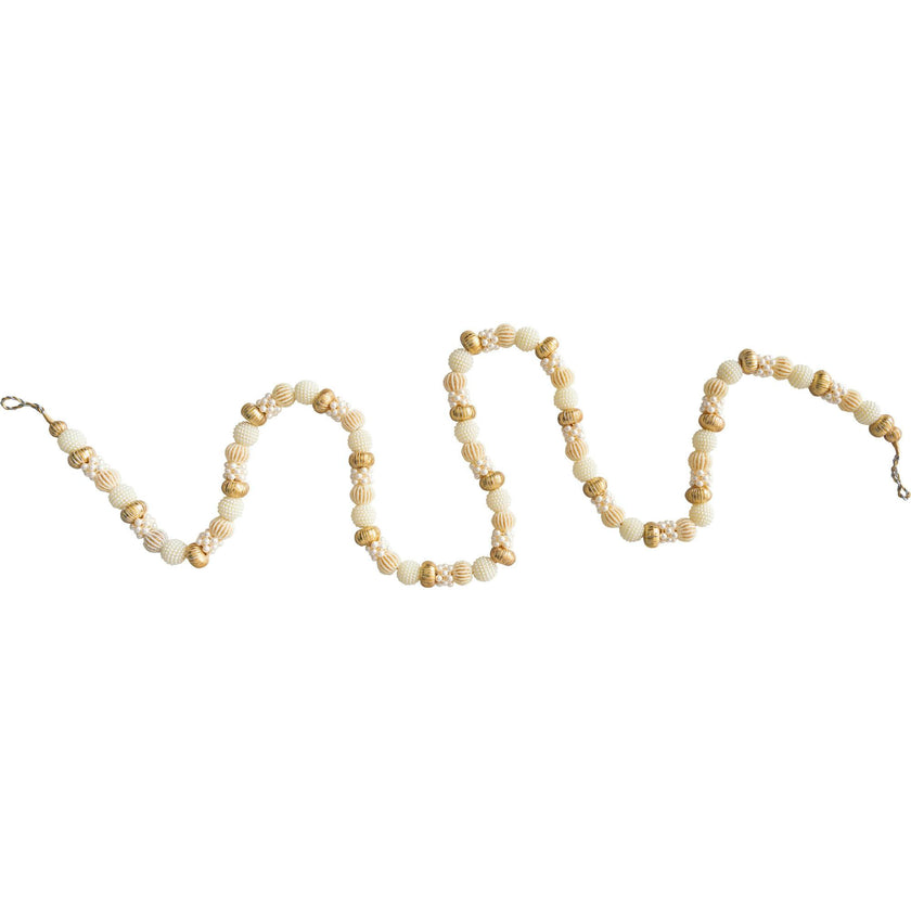 Beaded Pearl Garland