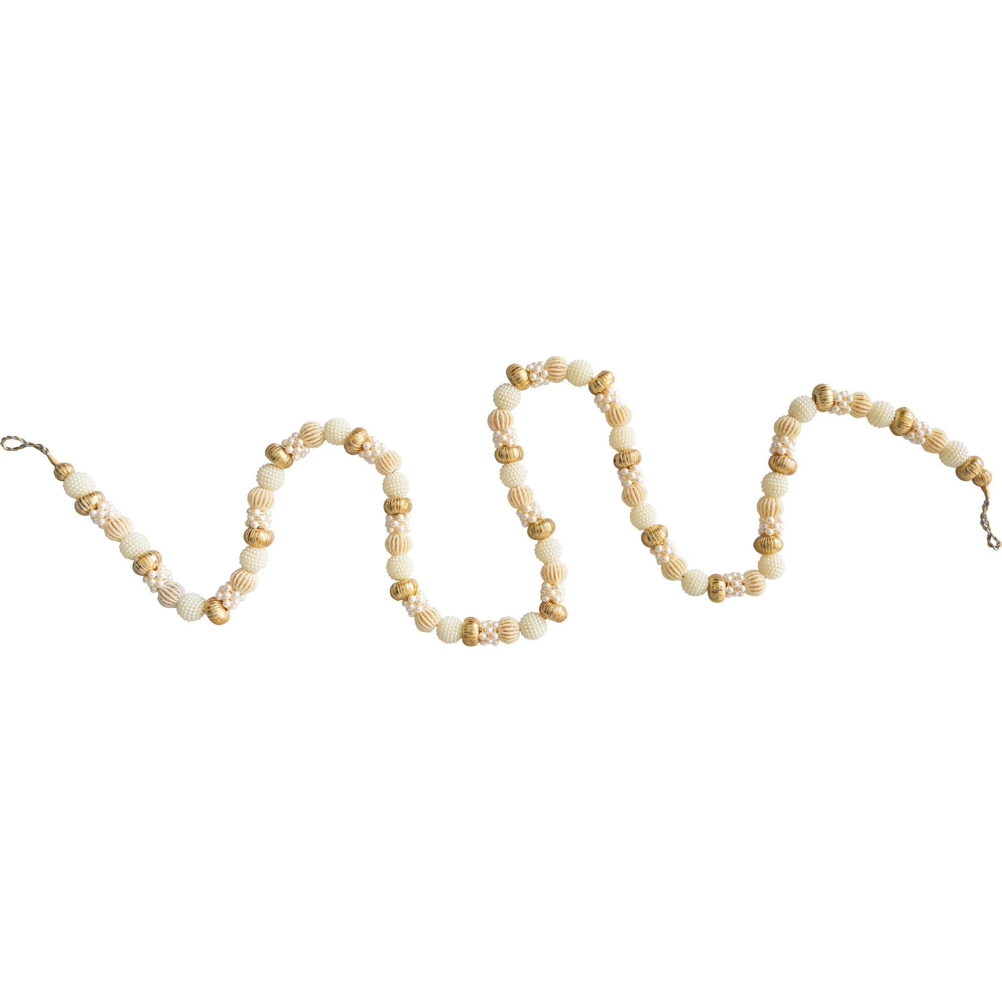Beaded Pearl Garland
