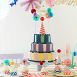 Stripe Party Cupcake Kit