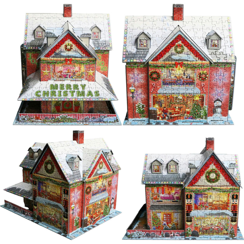 Eurographics: 3D Puzzle: Christmas House - 1100 Pieces