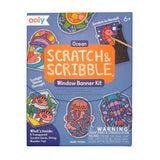 Scratch & Scribble Mini Window Banner Kit - Ocean - 6 Cards