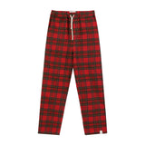 SOCIETY Festive Red Plaid Woven pants