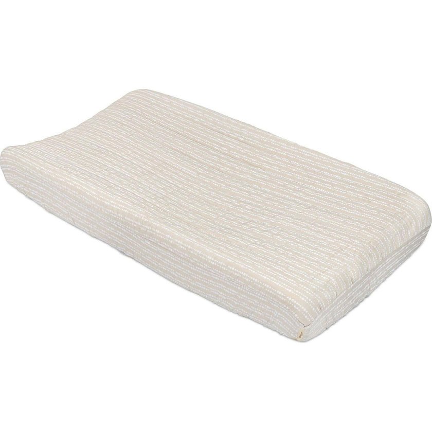 Cove Quilted Change Pad Cover (Neutral Dot)