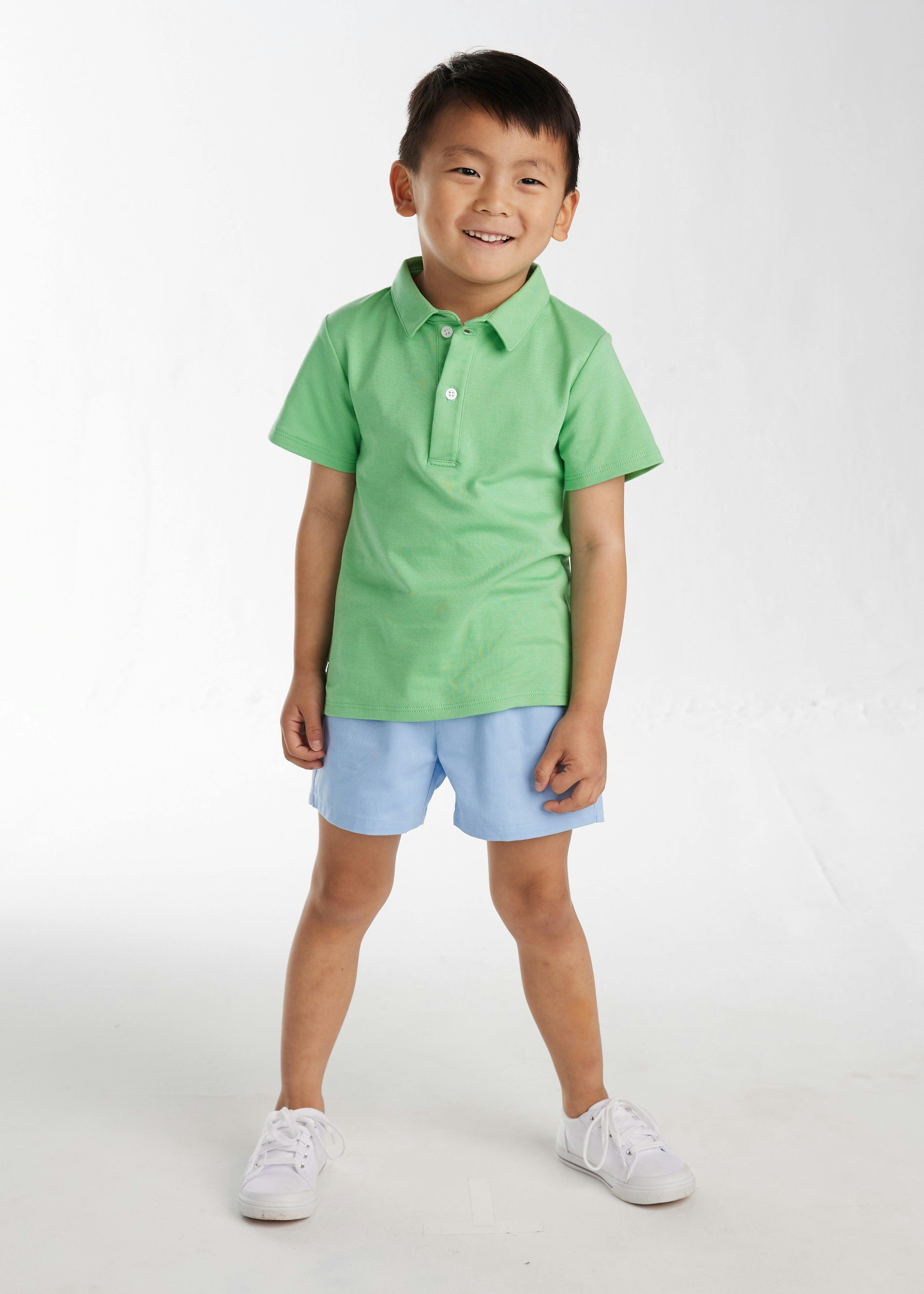 Short Sleeve Polo - Green