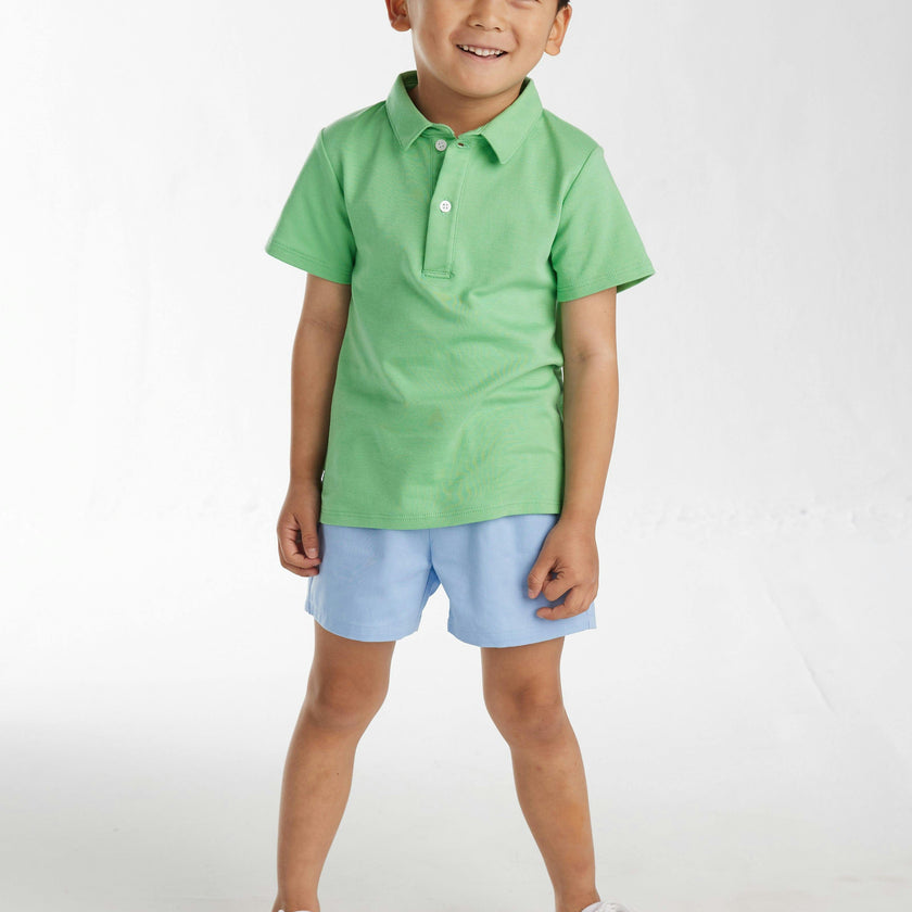 Short Sleeve Polo - Green