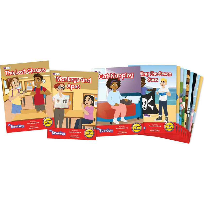 Beanstalk Books: The Beanies Hi-Lo Diversity Decodables - Phase 6 Set 2