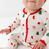 Santa Zippered Footie