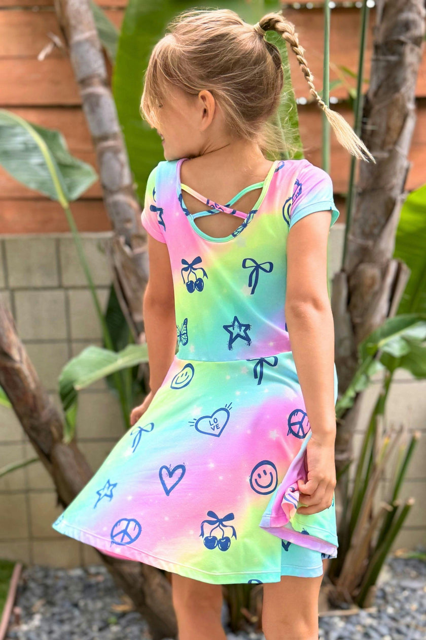 Simply Soft Short Sleeve Skater Dress