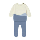 Newborn Knit Pants and Sweatshirt Set