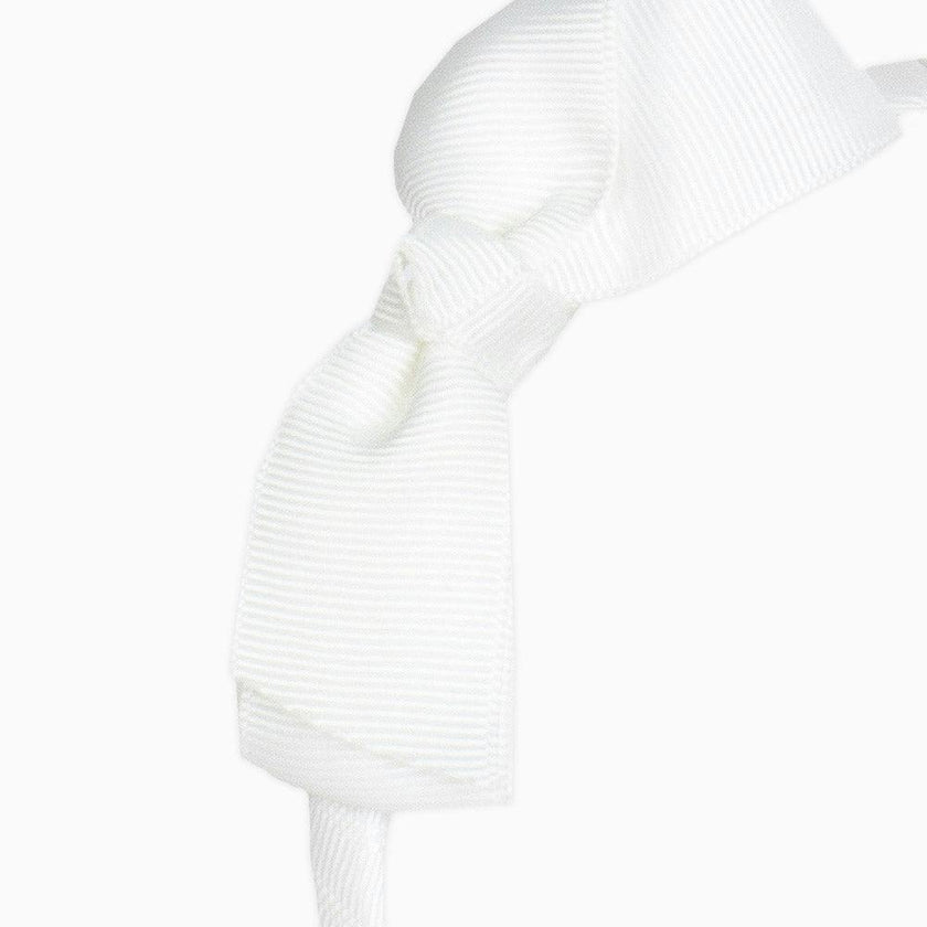 Pretty Bow Alice Band in White