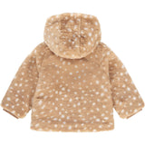Print Faux Fur Jacket