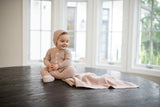Button Knit Long Sleeve Footie