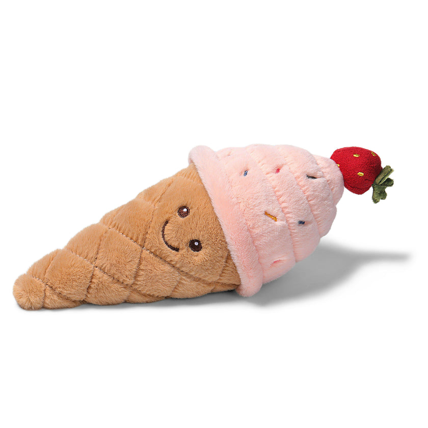 McHugs Strawberry Ice Cream Weighted Plush 18cm