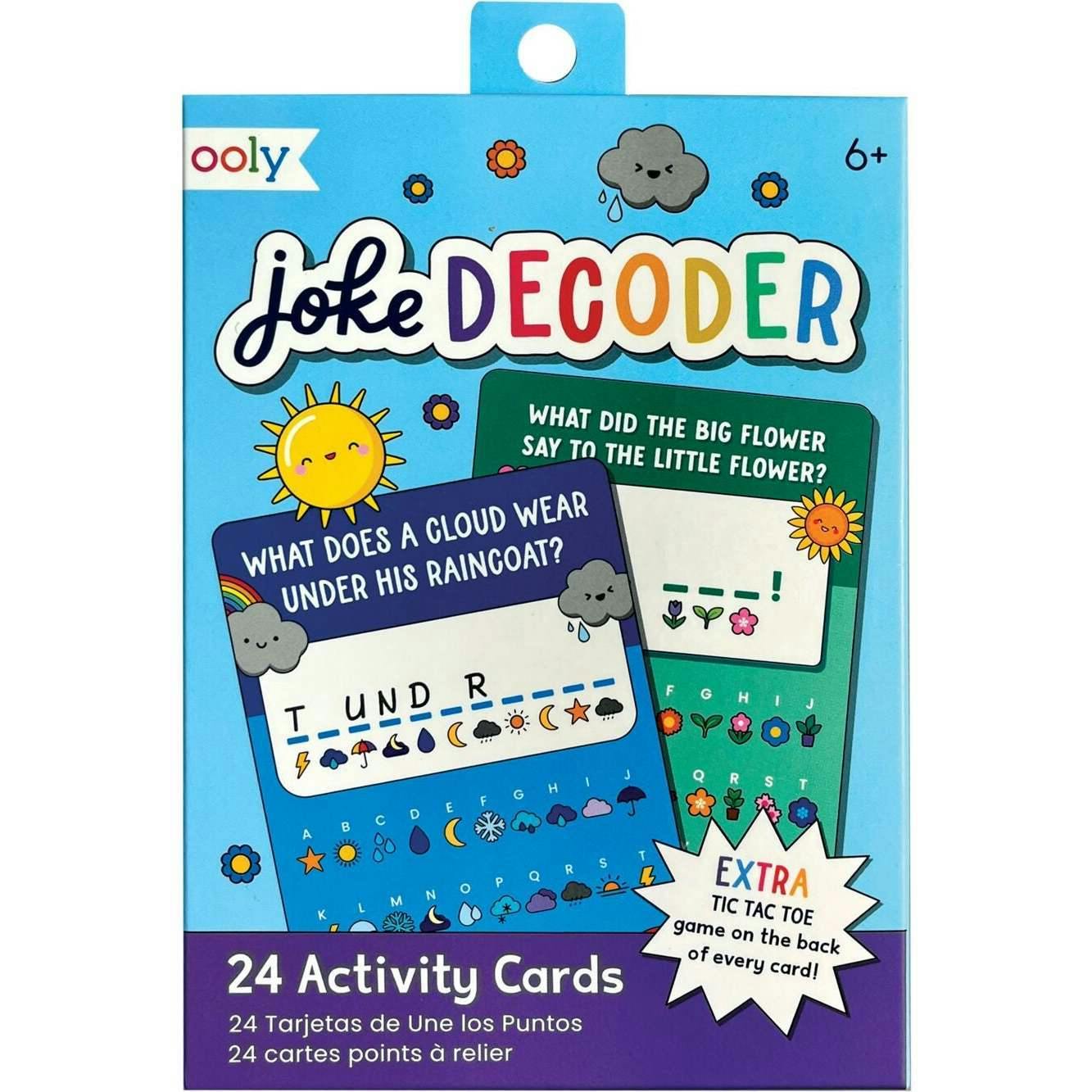 Joke Decoder Activity Cards - Set of 24