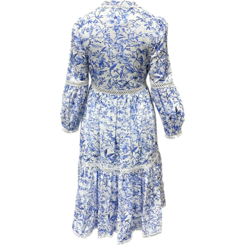 Jaylin Linen Mom Dress