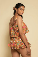 Silk Boho Short
