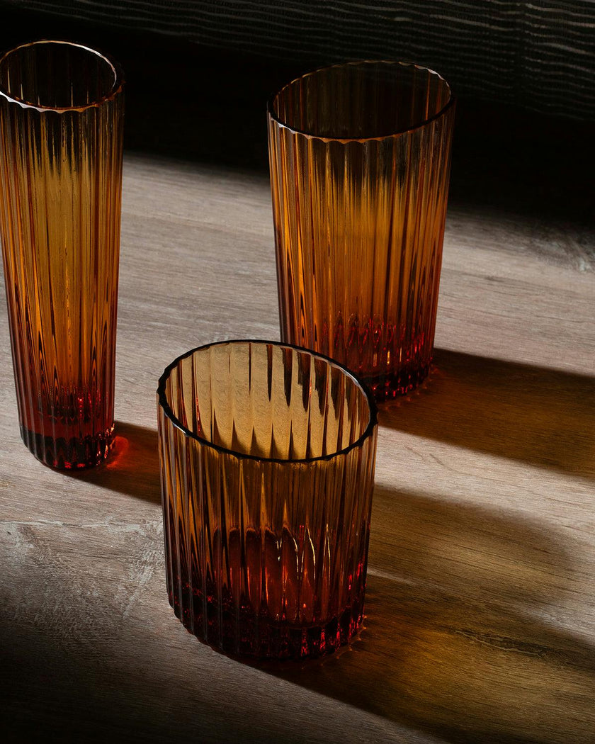 NASTRI AMBRA Water Glass - 29 Cl H 120