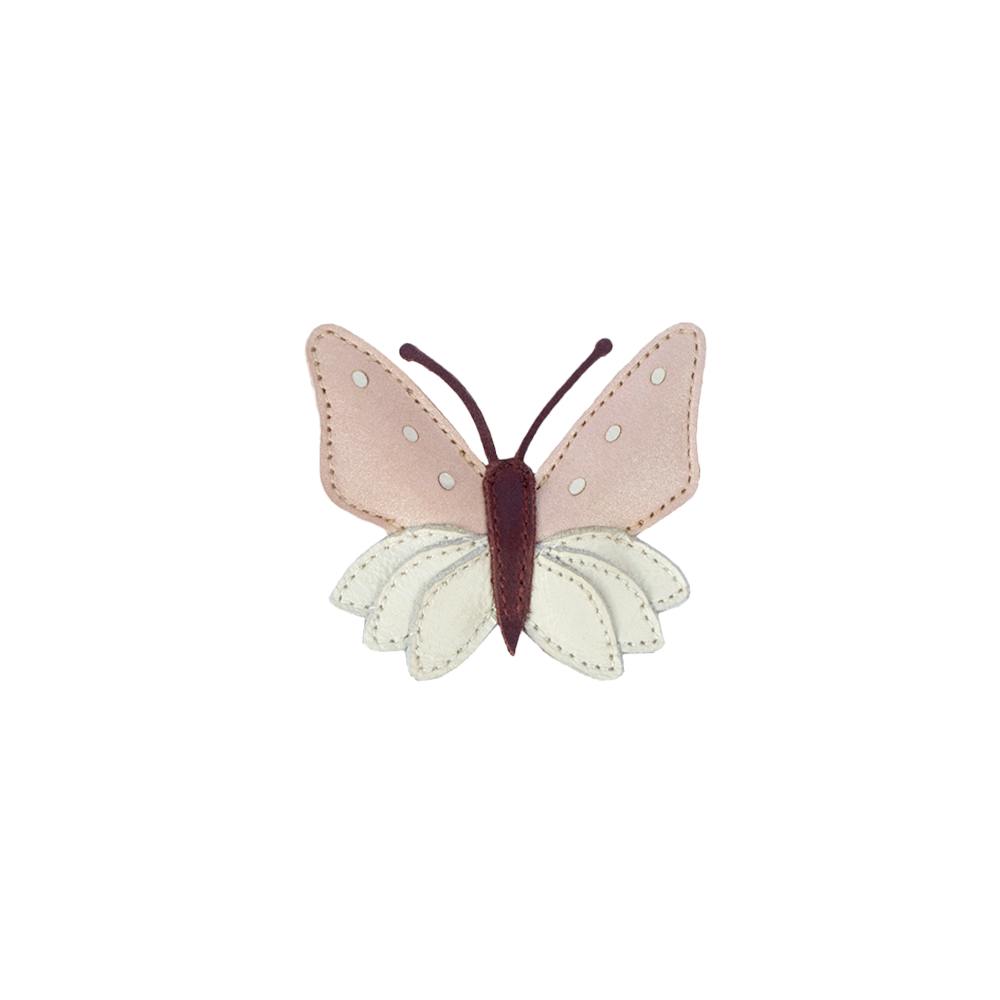 Zaza Sky Hairclip | Butterfly | Powder Metallic Nubuck