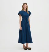 The Opal Dress - Peacock Paisley Vines