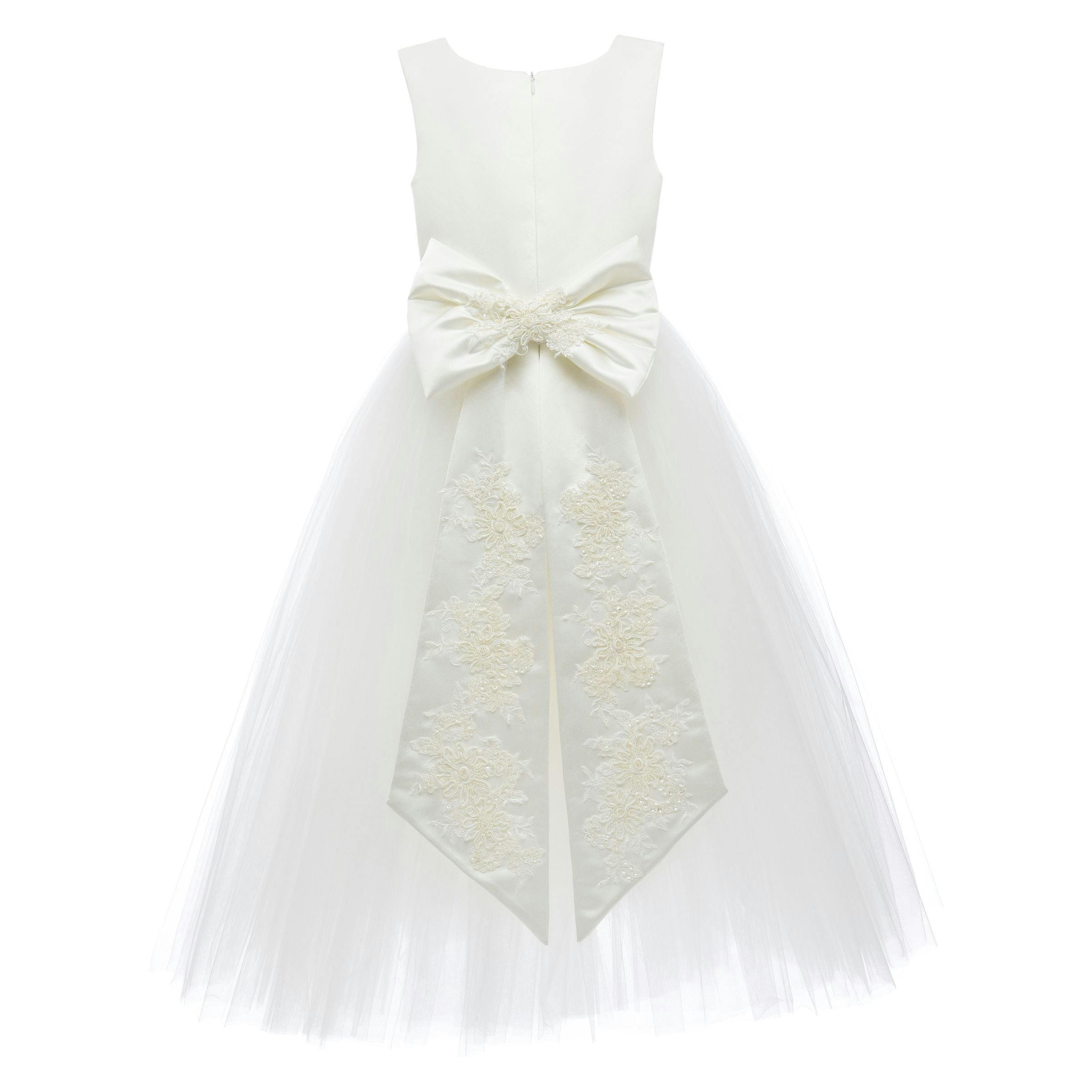 White Hermione Embroidered Cape Dress