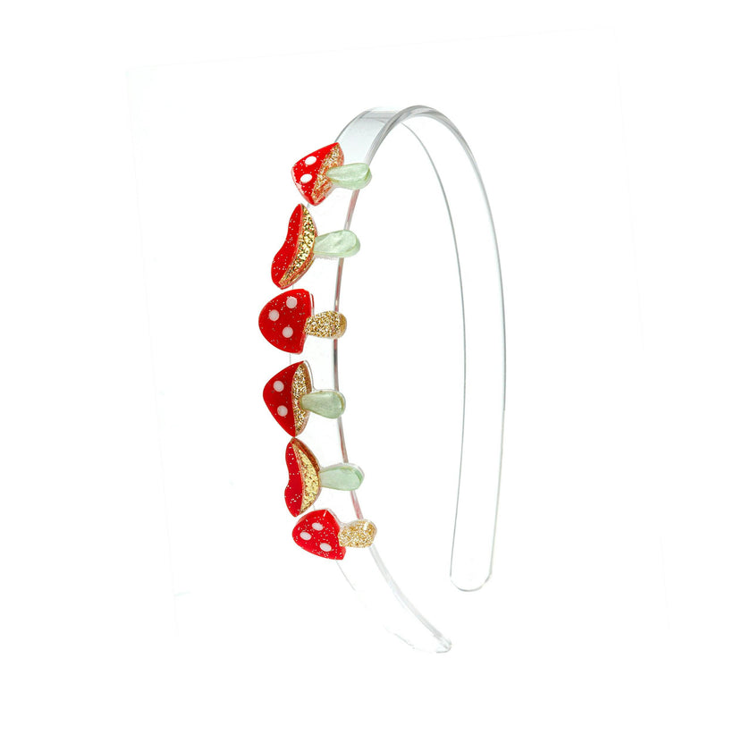 Mushrooms Red Headband -SPR