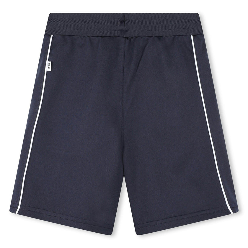 Navy Logo Shorts