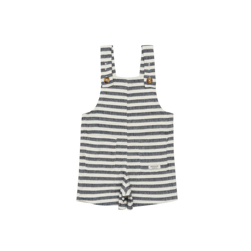 Dann Overalls | Blue Marine - White Striped